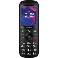 Telefon mobil MaxCom MM740 Comfort Dual SIM 2G Bluetooth Black foto