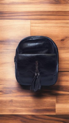 Rucsac damă cu fermoar negru foto