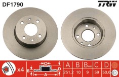 TRW DF1790 Disc frana