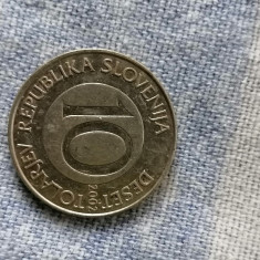 MONEDA - 10 TOLLARI (tolarjev) 2002 -SLOVENIA