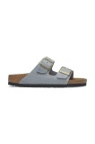 Birkenstock șlapi de piele Arizona femei, culoarea gri, 1029253