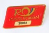 INSIGNA ECUSON POSTA ROMANA TIP 2 DIMENSIUNE MARE ( CITITI DESCRIEREA )