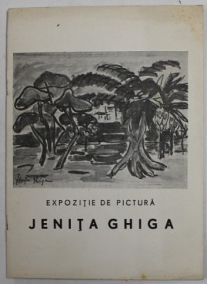JENITA GHIGA , PICTURA , CATALOG DE EXPOZITIE , 1-22 IUNIE , 1969 foto