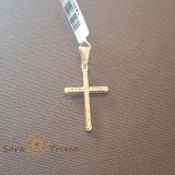 Cumpara ieftin Cruciulita placata cu aur Lumina Credintei