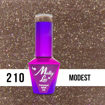 MOLLY LAC UV/LED Obsession - Modest 210, 10ml foto