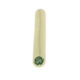 Cumpara ieftin Decorațiuni bastonaș fimo - floare &icirc;n cerc, verde, INGINAILS