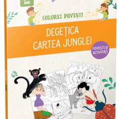 Degetica & Cartea Junglei/ Colorez povesti