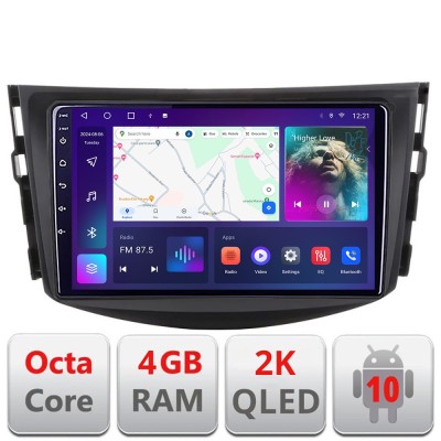 Navigatie Toyota RAV4 C-018 Android Octa Core Ecran 2K QLED GPS 4G 4+32GB 360 KIT-018+EDT-E409-2K CarStore Technology foto