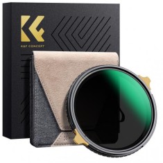 Filtru 2 in 1 K&amp;F Concept 77mm Nano-X CPL ND2-ND32 Japan Optics KF01.2002