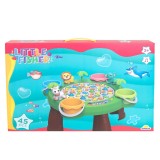 Set interactiv de pescuit cu masuta, Little Fisher, 45 piese