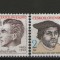Cehoslovacia 1983 - personalitati, serie neuzata