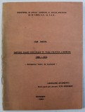 PARTIDUL CLASEI MUNCITOARE IN VIATA POLITICA A ROMANIEI 1900-1914/ IOAN MAMINA