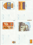 ROMANIA 1998 / 1999 -lot 4 intreguri postale- Slatina Arhitectura Steme, Nestampilat