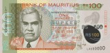 Bancnota Mauritius 100 Rupii 2024 (2025) - PNew UNC ( polimer - vezi descriere )