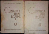 Gramatica limbii romane - Academia Romana (vol.1 si vol. 2), 1966, stare buna