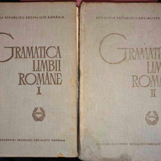 Gramatica limbii romane - Academia Romana (vol.1 si vol. 2), 1966, stare buna