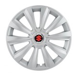 Cumpara ieftin Set 4 Capace Roti, potrivite jantelor de R16, pentru Suzuki, model delta cromat, Autohelix MSA