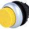 Comutator apăsare 22mm galben
