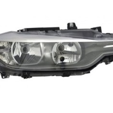 Far Bmw Seria 3, 01.2012-06.2015 Sedan/Combi, electric, tip bec H7+H7, are motoras, omologare ECE, cu lumina de zi, 63117259524, Dreapta, marca TYC
