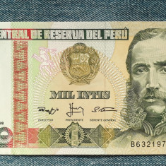 1000 Intis 1988 Peru