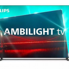 Televizor OLED Philips 165 cm (65inch) 65OLED718/12, Ultra HD 4K, Smart TV, Ambilight, WiFi, CI+