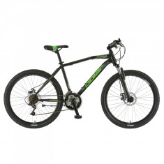 Bicicleta Mtb Polar Wizard 2.0 - 26 inch, L-XL, Negru-Verde foto