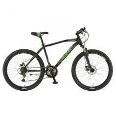 Bicicleta Mtb Polar Wizard 2.0 - 26 inch, S-M, Negru-Verde foto