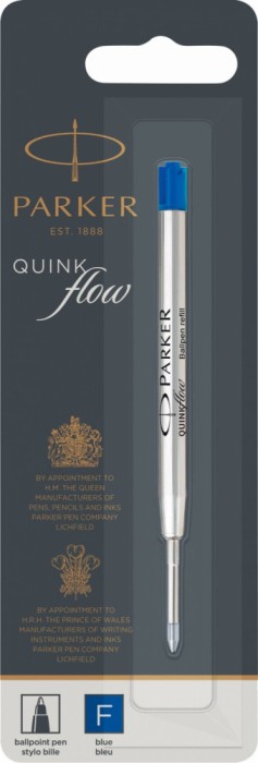 Mina pix Parker albastra fin Jumbo Quink Flow