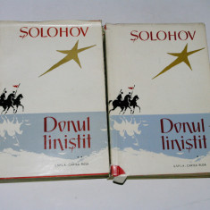 Donul linistit - Solohov - 2 vol. - Cartea rusa - 1960