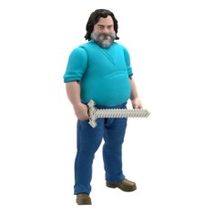 A Minecraft Movie Figurina articulata Steve 30 cm