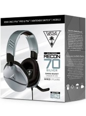 Turtle Beach Recon 70 Silver - Xbox/playstation/nintendo/pc NSW|PC|PS4|PS5|XBOX 360|XBOX ONE|XBOX SERIES X