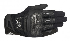 Manusi moto piele/textil Alpinestars SMX-2 Air Carbon V2 culoare negru marime XL Cod Produs: MX_NEW 356771710XLAU foto