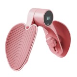 Dispozitiv Hip Trainer, Antrenor pentru podeaua pelvina, solduri, picioare, coapse, fese, maini si spate, postpartum, cu afisaj digital, roz