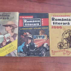 Almanahul Romania literara 1986, 1988,1990