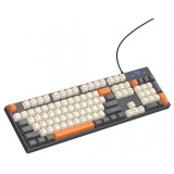 Tastatura Wired USB HOCO GM61 Tri-Color, 1.45m, Gri