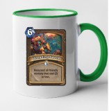 Cana maner verde personalizata HearthStone - Unending Swarm, INOVATIX&reg;. 330ml