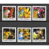 SAO TOME 2003 FAUNA PASARI PAPAGALI