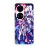 Husa compatibila cu Huawei Mate 40 Pro model Gurren Lagann Anime, Silicon, TPU, Viceversa, Transparent, Carcasa