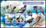 Timbre Burkina Faso 2022, Fauna Africana, Pasari de Prada, Colita, Serie Tematica