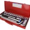 Set chei 6-puncte tubulară 1/2&quot; 24 buc KING TONY