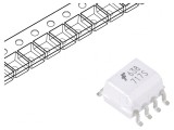 Optocuplor SMD 2 Canale 3,75kV 10Mbps SO8