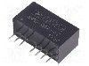 Convertor de tensiune, DC-DC, intrare 36...75V DC, iesire 12V DC, putere 1W, AIMTEC - AM1G-4812D-NZ