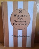 Webster&#039;s, new students dictionary