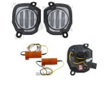 Set lampa semnalizare fata fata SUZUKI JIMNY, 10.2018-, partea stanga, dynamic indicator; LED; crom, fumuriu; TUNING,