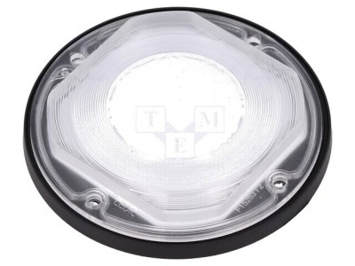 Lentilă LED Rotundă Silicon Neagră Transparentă foto
