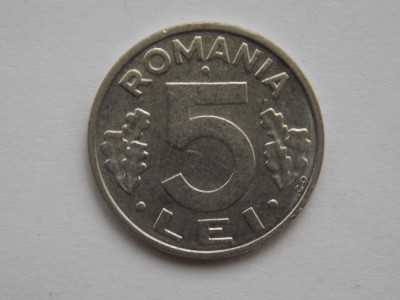 5 LEI 1993 ROMANIA foto