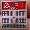 I.453 INSIGNA RUSIA URSS MOSSOVET Moscow Soviet of People&#039;s Deputies 16mm