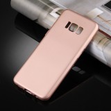 Husa protectie pentru Samsung Galaxy S8, Antisoc, Silicon TPU Rose-Gold