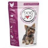 Hrana umeda caini, Dog Joy, plic 100 g, toate taliile, junior, carne de pui