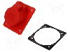 Conector alimentare AC, IEC 60309, IP44, 16A, 400V AC, 4 pini, PCE - 414-6F8